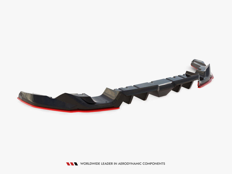 Maxton Design -  Central Rear Splitter (Vertical Bars) V.2 Subaru BRZ Mk2