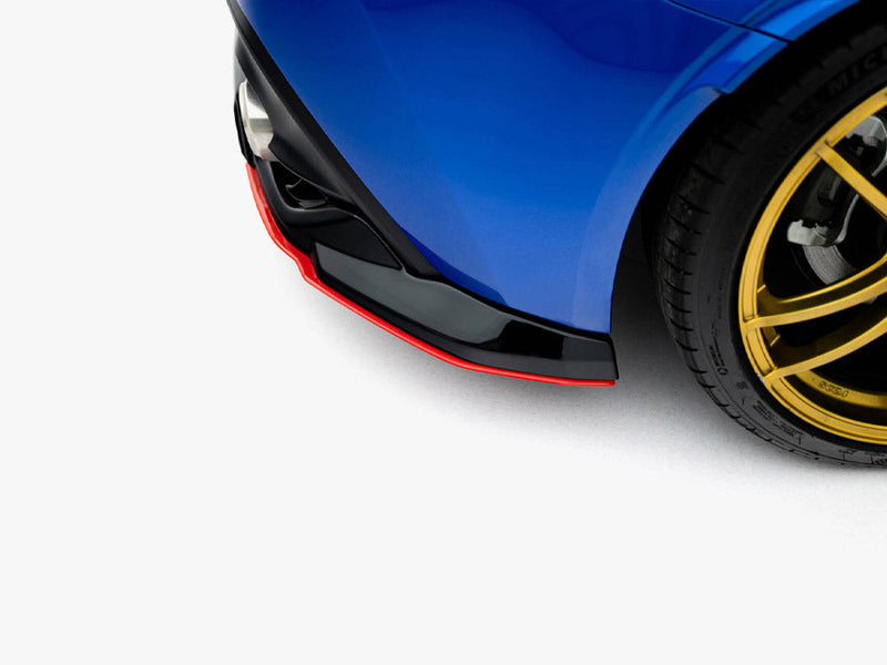 Maxton Design -  Central Rear Splitter (Vertical Bars) V.2 Subaru BRZ Mk2