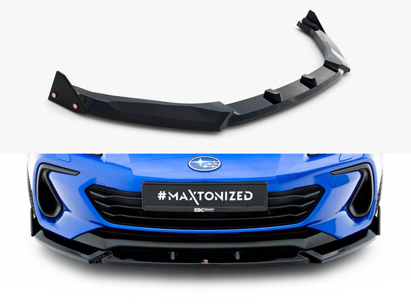 Maxton Design - Front Splitter V.1 + Flaps Subaru BRZ Mk2