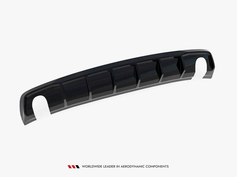 Maxton Design - Rear Valance Audi A3 Sedan 8V (Version with single exhaust tips on both sides)
