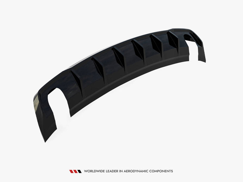 Maxton Design - Rear Valance Audi A3 Sedan 8V (Version with single exhaust tips on both sides)