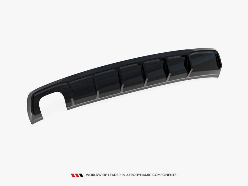 Maxton Design - Rear Valance Audi A3 Sedan 8V (Version with dual exhaust tips on one side)