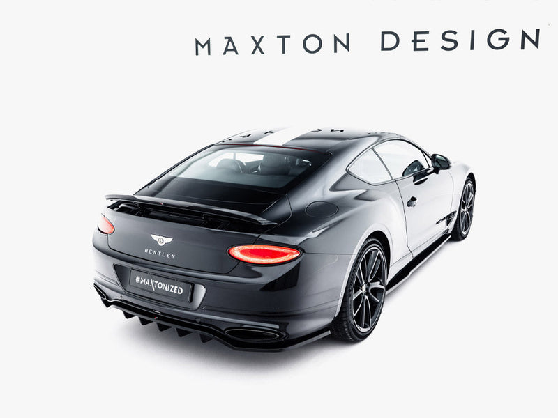 Maxton Design - Rear Splitter (Vertical Bars) Bentley Continental GT Coupe Mk3