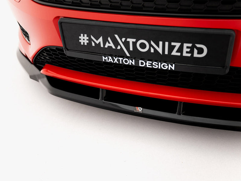 Maxton Design - Front Splitter V.3 Ford Focus ST-Line Mk3 Facelift