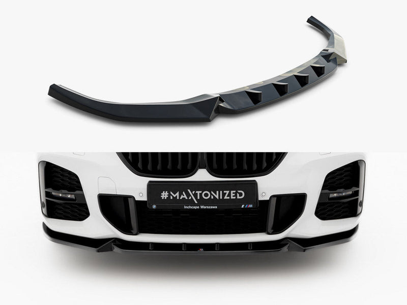 Maxton Design - Front Splitter BMW X1 M-Pack F48 Facelift