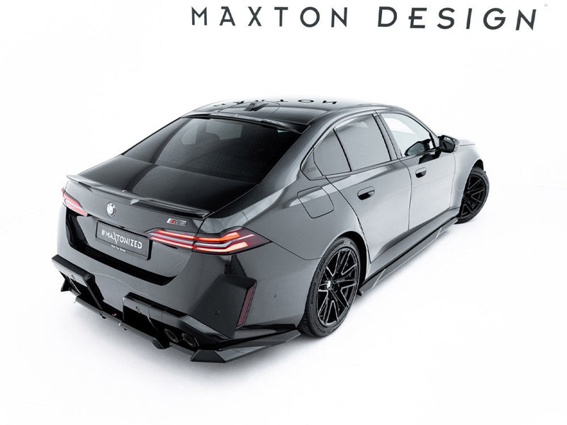 Maxton Design - Rear Splitter (Vertical Bars) BMW M5 Sedan / Touring G90