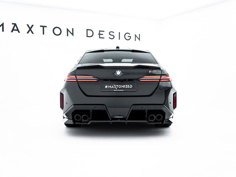 Maxton Design - Rear Splitter (Vertical Bars) BMW M5 Sedan / Touring G90