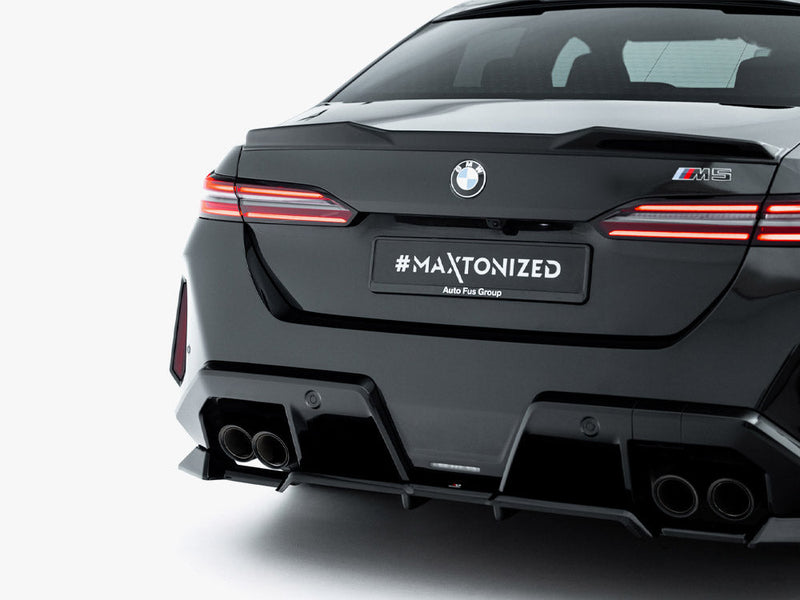 Maxton Design - Rear Splitter (Vertical Bars) BMW M5 Sedan / Touring G90