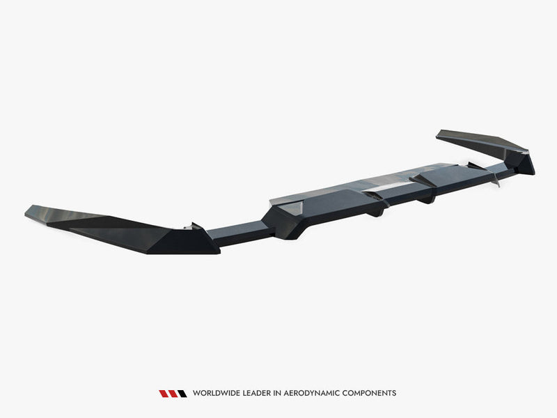 Maxton Design - Rear Splitter (Vertical Bars) BMW M5 Sedan / Touring G90
