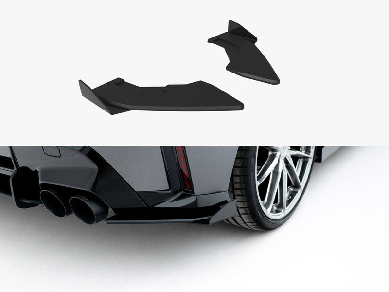 Maxton Design - Street PRO Rear Side Splitters V.1 + Flaps BMW M135i F70