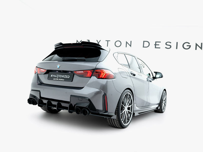 Maxton Design - Street PRO Rear Side Splitters V.1 + Flaps BMW M135i F70