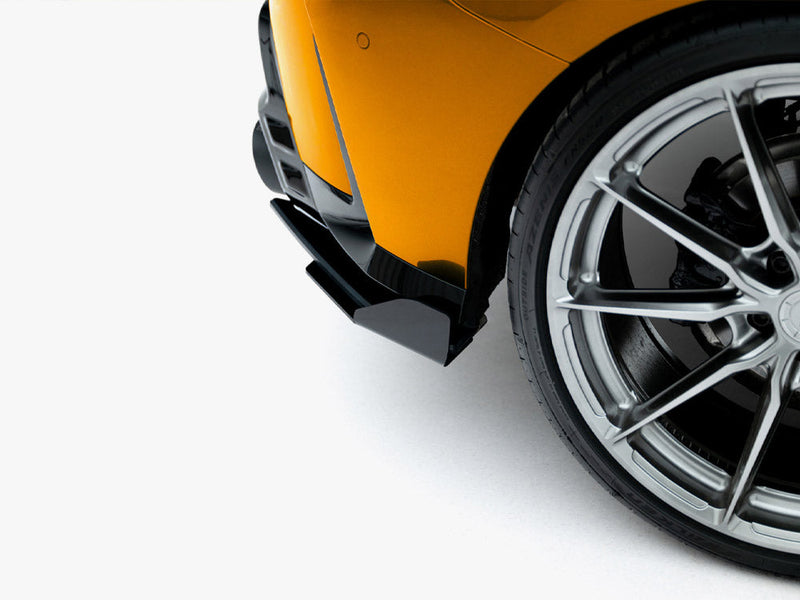 Maxton Design - Street PRO Rear Side Splitters V.2 + Flaps BMW M135i F70