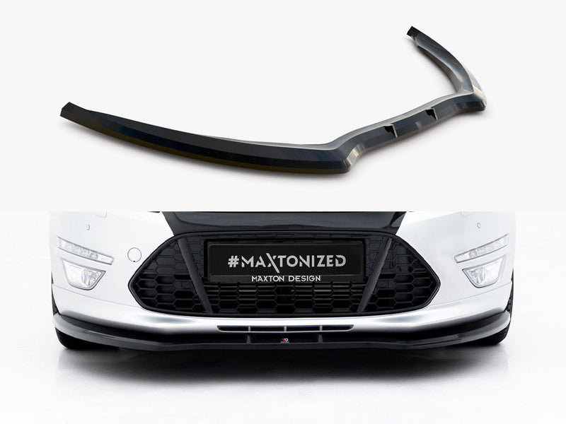 Maxton Design - Front Splitter V.1 Ford Mondeo ST-Line Sedan Mk4 Facelift