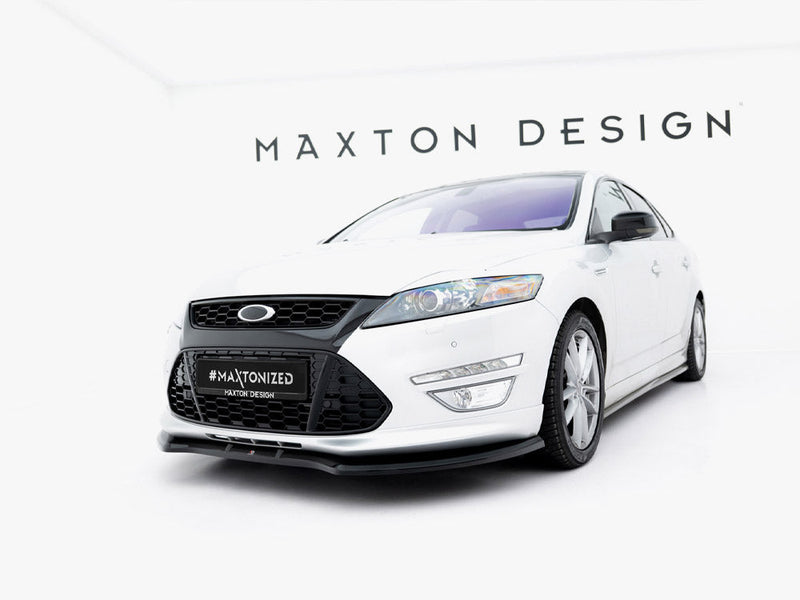 Maxton Design - Front Splitter V.1 Ford Mondeo ST-Line Sedan Mk4 Facelift