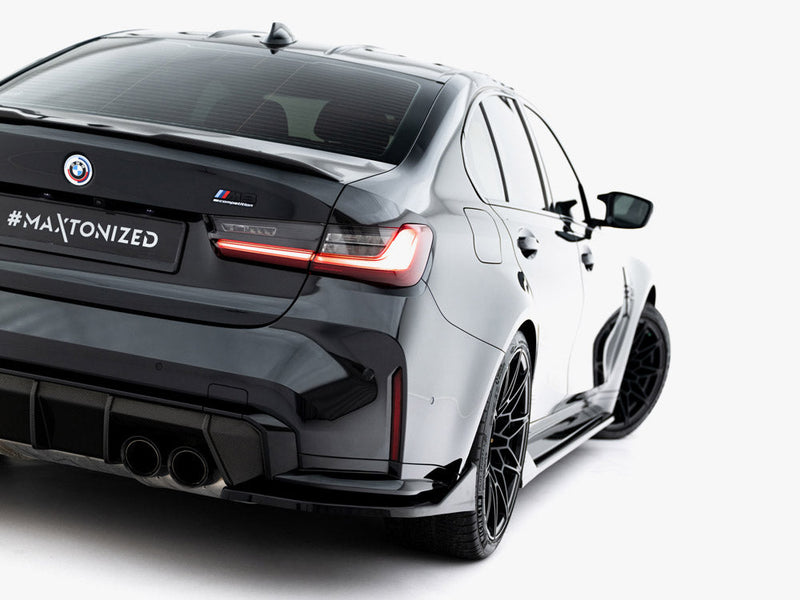 Maxton Design - Rear Side Splitters V.5 BMW M3 Sedan / Touring G80 / G81
