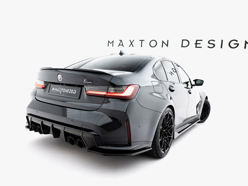 Maxton Design - Rear Side Splitters V.3 BMW M3 Sedan / Touring G80 / G81