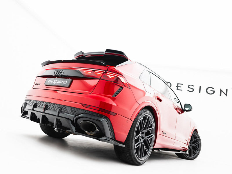 Maxton Design - Lower Spoiler CAP V.1 Audi RSQ8 Mk1 Facelift