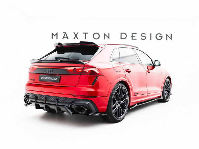 Maxton Design - Lower Spoiler CAP 3D Audi RSQ8 Mk1 Facelift