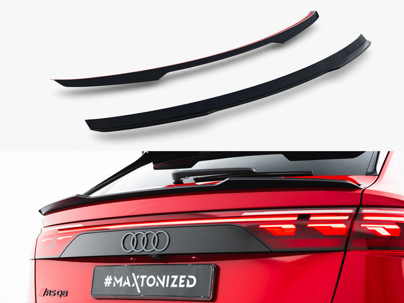 Maxton Design - Lower Spoiler CAP V.2 Audi RSQ8 Mk1 Facelift