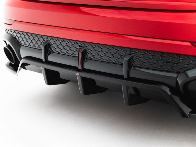 Maxton Design - Rear Splitter (Vertical Bars) Audi RSQ8 Mk1 Facelift