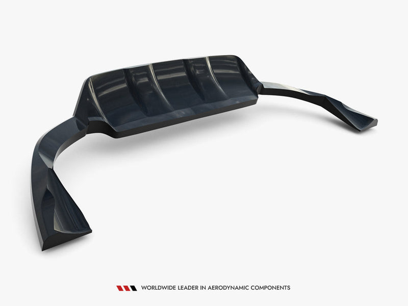 Maxton Design - Rear Splitter (Vertical Bars) Volvo XC60 Mk1 Facelift