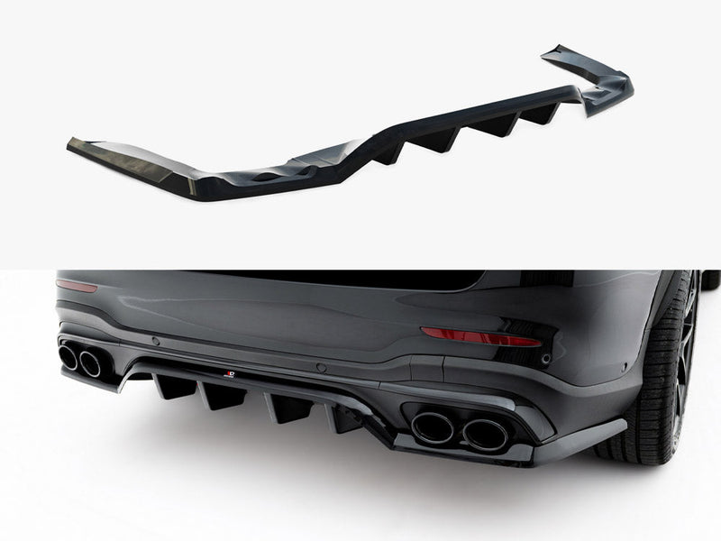 Maxton Design - Rear Splitter (Vertical Bars) Mercedes-AMG GLC 43 SUV X253 Facelift