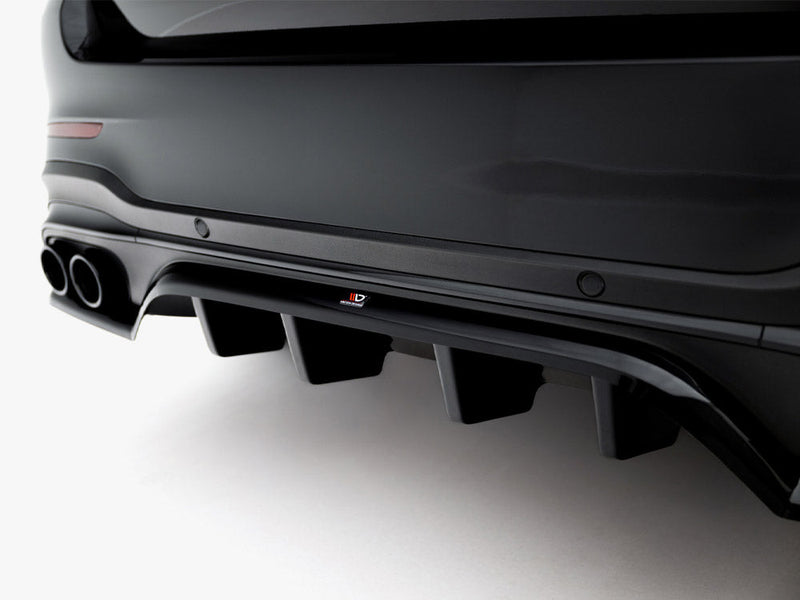 Maxton Design - Rear Splitter (Vertical Bars) Mercedes-AMG GLC 43 SUV X253 Facelift