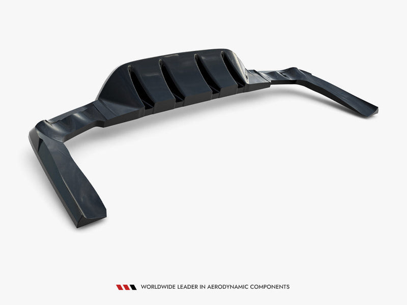 Maxton Design - Rear Splitter (Vertical Bars) Mercedes-AMG GLC 43 SUV X253 Facelift