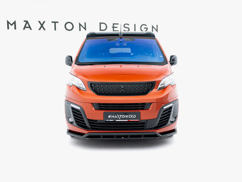 Maxton Design - Front Splitter Peugeot Expert Mk3