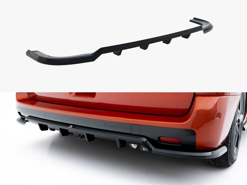 Maxton Design - Rear Splitter (Vertical Bars) Peugeot Expert Mk3