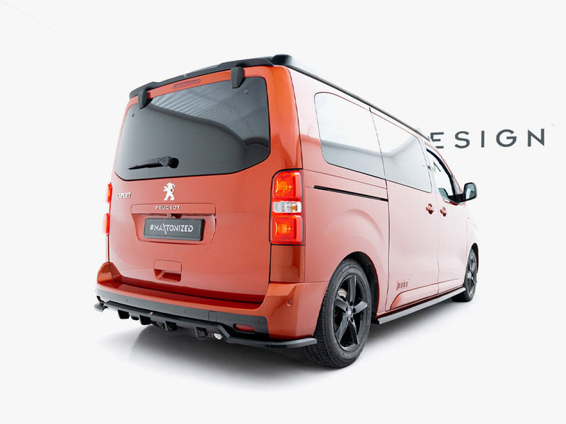 Maxton Design - Rear Splitter (Vertical Bars) Peugeot Expert Mk3