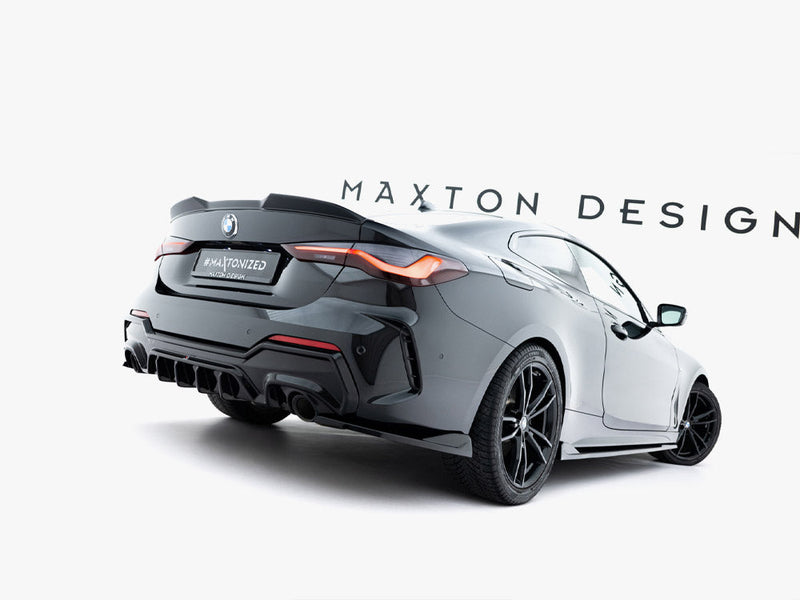 Maxton Design - Rear Valance BMW 4 M-Pack G22 / G23 / G22 Facelift / G23 Facelift