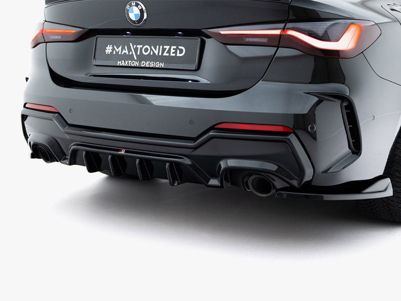 Maxton Design - Rear Valance BMW 4 M-Pack G22 / G23 / G22 Facelift / G23 Facelift