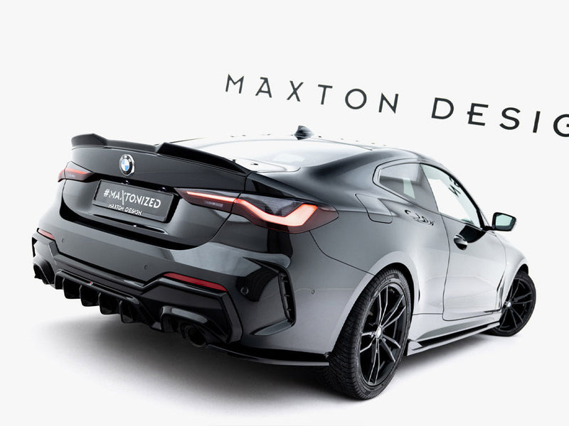 Maxton Design - Rear Side Splitters V.7 BMW 4 M-Pack G22 / G23 / G22 Facelift / G23 Facelift