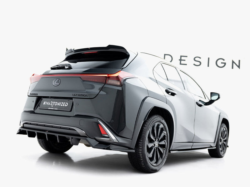 Maxton Design - Rear Splitter (Vertical Bars) Lexus UX F-Sport Mk1
