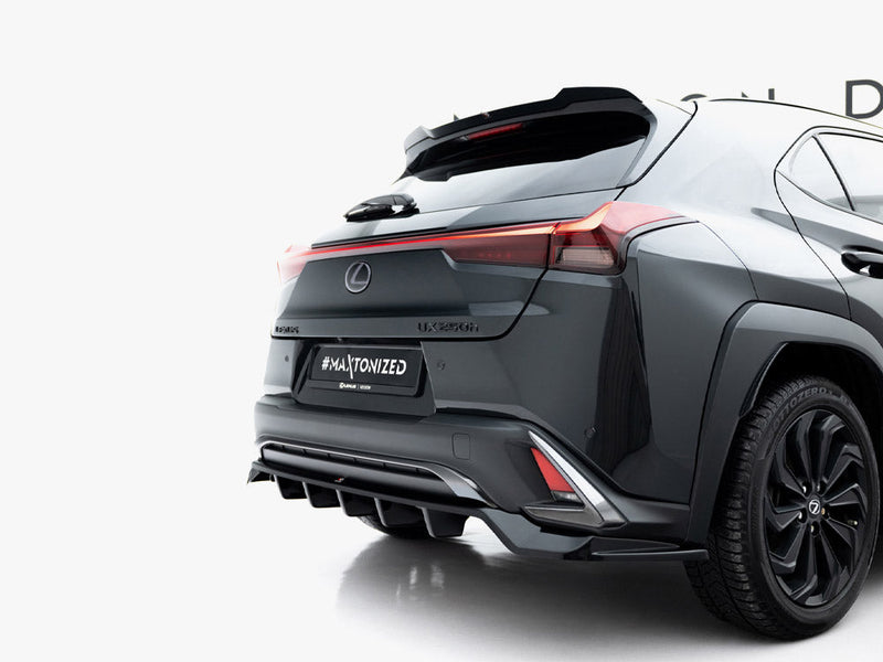 Maxton Design - Rear Splitter (Vertical Bars) Lexus UX F-Sport Mk1
