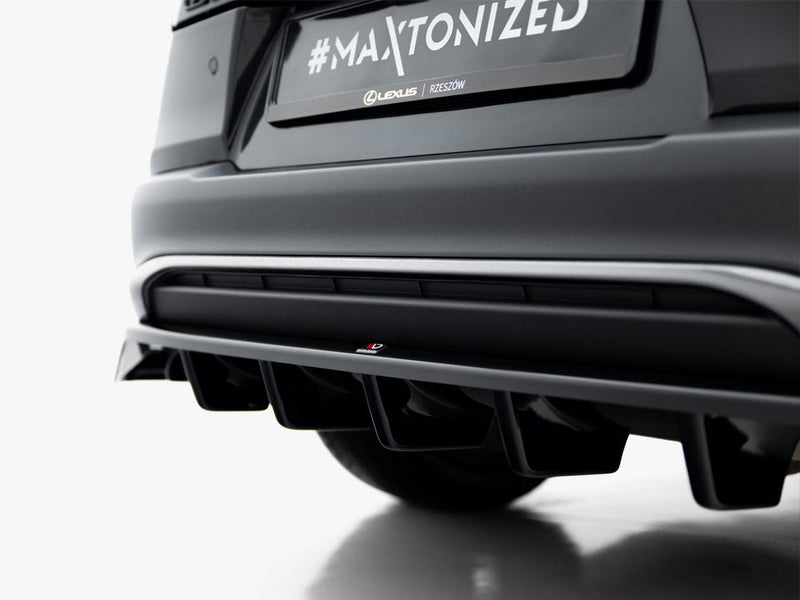Maxton Design - Rear Splitter (Vertical Bars) Lexus UX F-Sport Mk1