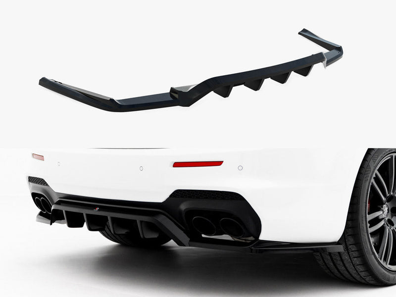 Maxton Design - Rear Splitter (Vertical Bars) Maserati Ghibli Modena Mk3 Facelift
