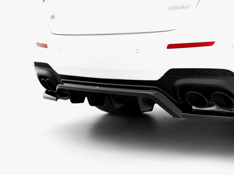 Maxton Design - Rear Splitter (Vertical Bars) Maserati Ghibli Modena Mk3 Facelift