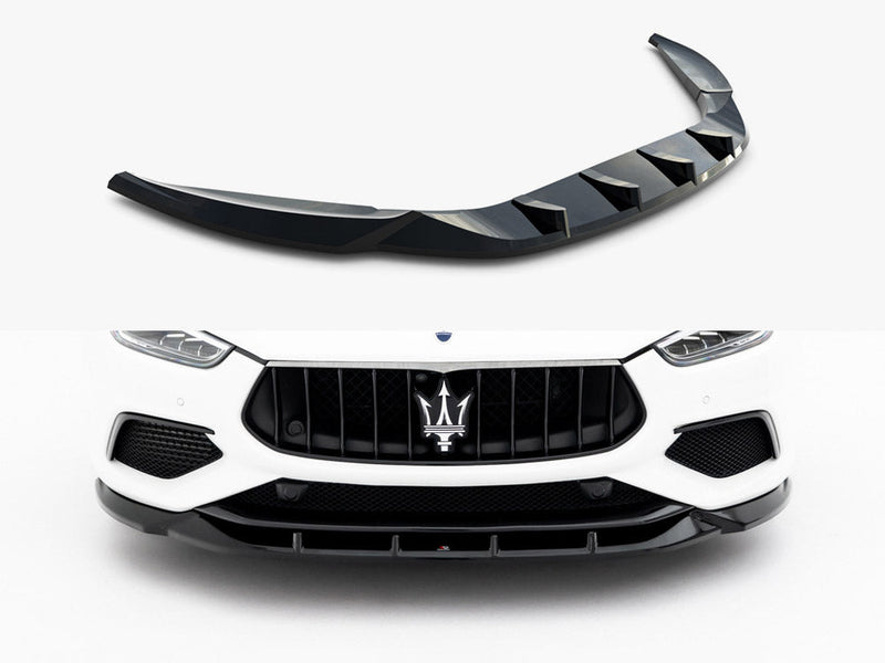 Maxton Design - Front Splitter Maserati Ghibli Modena Mk3 Facelift