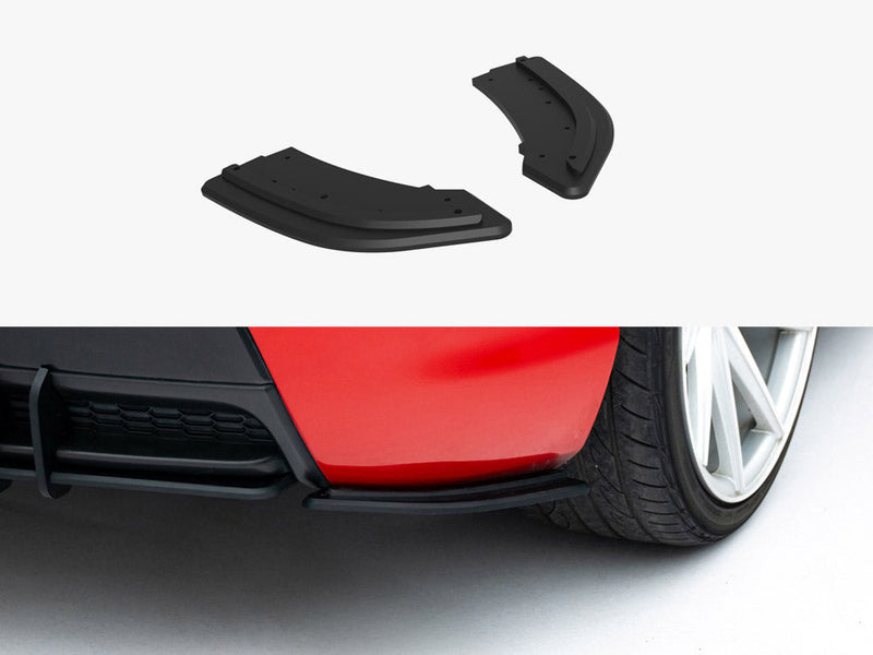 Maxton Design - Street PRO Rear Side Splitters Mazda 3 MPS Mk1 EU Version