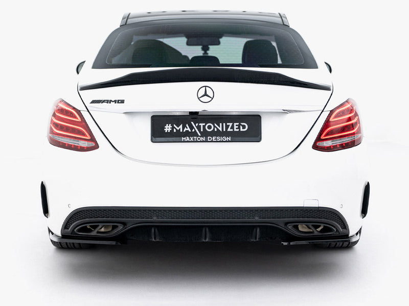 Maxton Design - Rear Side Splitters Mercedes-Benz C AMG-Line Sedan W205