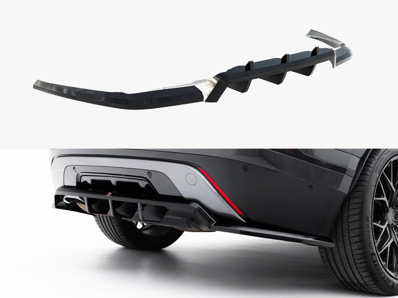Maxton Design - Rear Splitter (Vertical Bars) V.2 Land Rover Range Rover Velar R-Dynamic Mk1