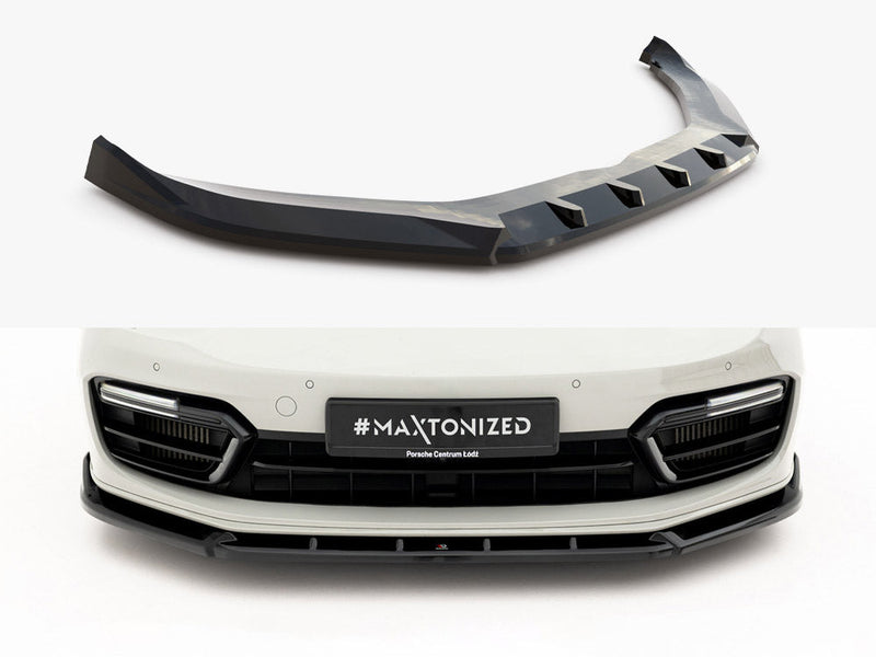 Maxton Design - Front Splitter Porsche Panamera GTS Sport Turismo 971 Facelift