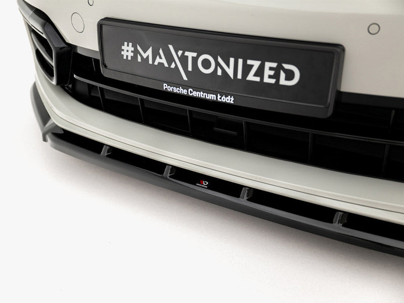 Maxton Design - Front Splitter Porsche Panamera GTS Sport Turismo 971 Facelift