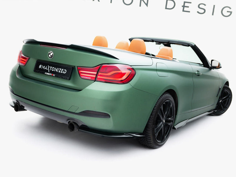 Maxton Design - Rear Side Splitters BMW 4 Cabrio / Coupe F33 / F32