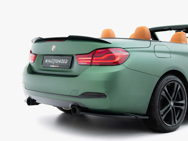 Maxton Design - Rear Side Splitters BMW 4 Cabrio / Coupe F33 / F32