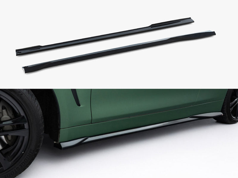 Maxton Design - Side Skirts Diffusers BMW 4 Cabrio / Coupe F33 / F32