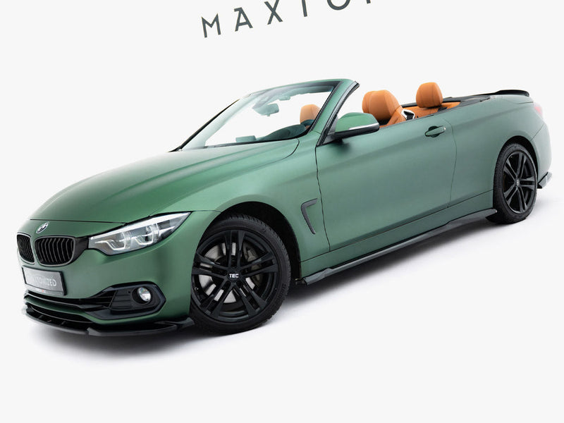 Maxton Design - Side Skirts Diffusers BMW 4 Cabrio / Coupe F33 / F32