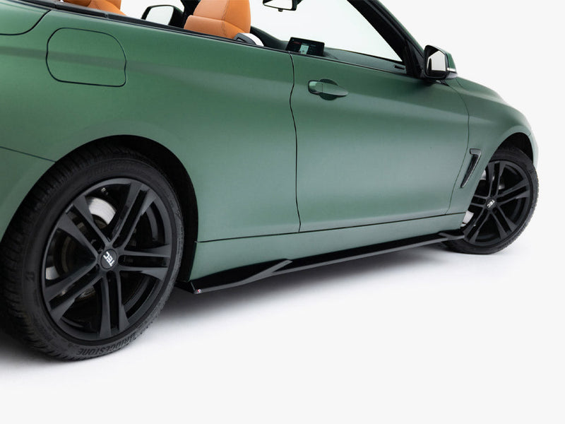 Maxton Design - Side Skirts Diffusers BMW 4 Cabrio / Coupe F33 / F32